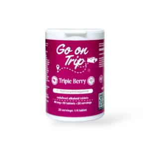 Go on Trip 7 - Hydroxymitragynine Chewable Tablets Triple Berry 40mg Per Tablet