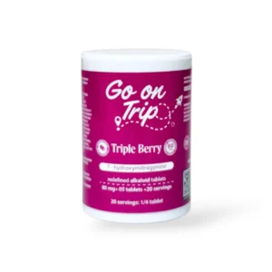 Go on Trip 7 - Hydroxymitragynine Chewable Tablets Triple Berry 80mg Per Tablet